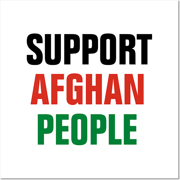 Support afghan people Wall Art by empathyhomey